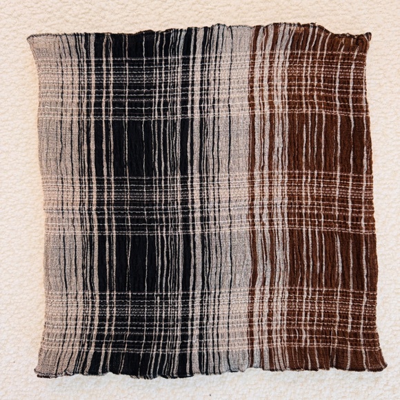 Italian scarf  earth tones - Picture 5 of 5